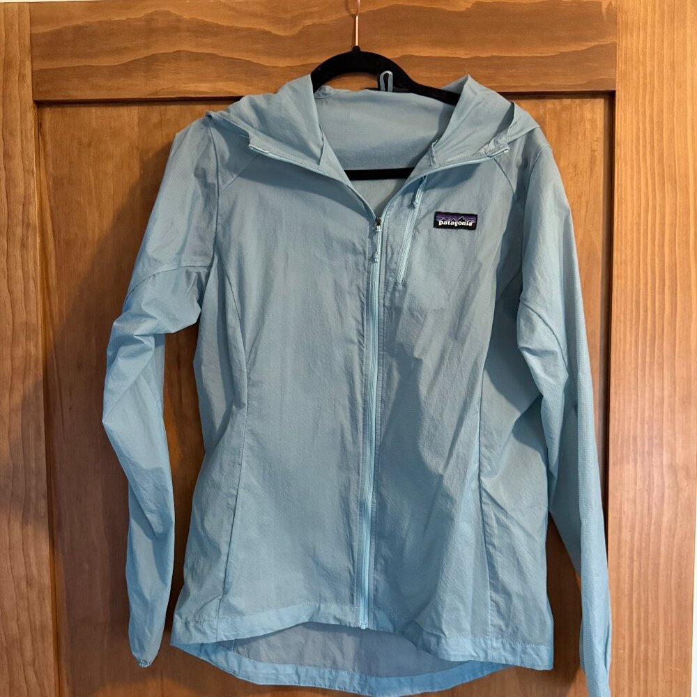 Patagonia Houdini Rain/WindJacket Light Blue Size M